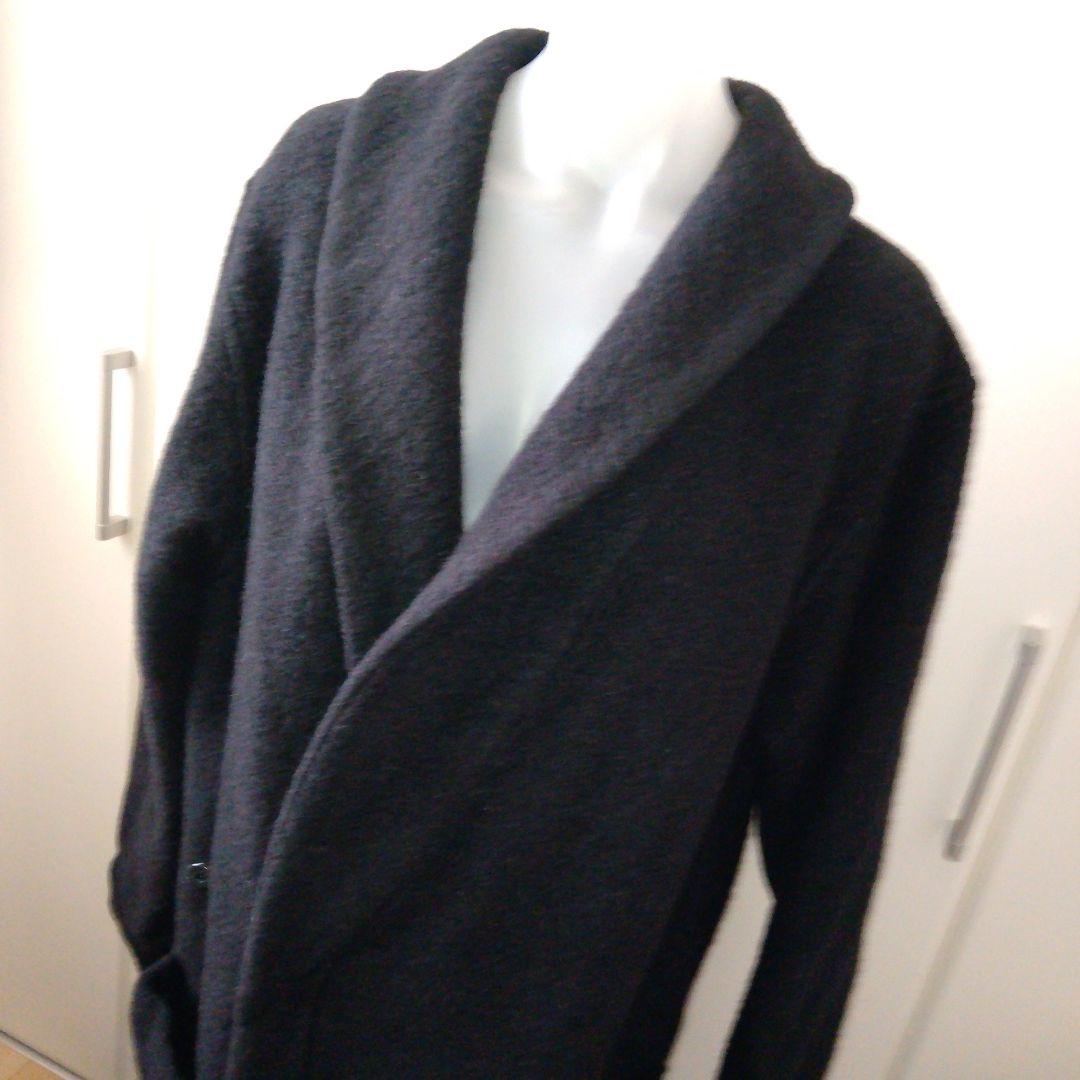 ★美品★junhashimoto★エアリーウール★ジャージー素材★ガウンコート★
