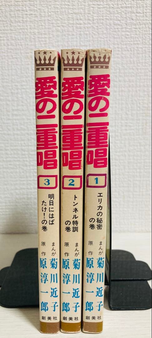 愛の二重唱 全3巻 初版セット 菊川近子