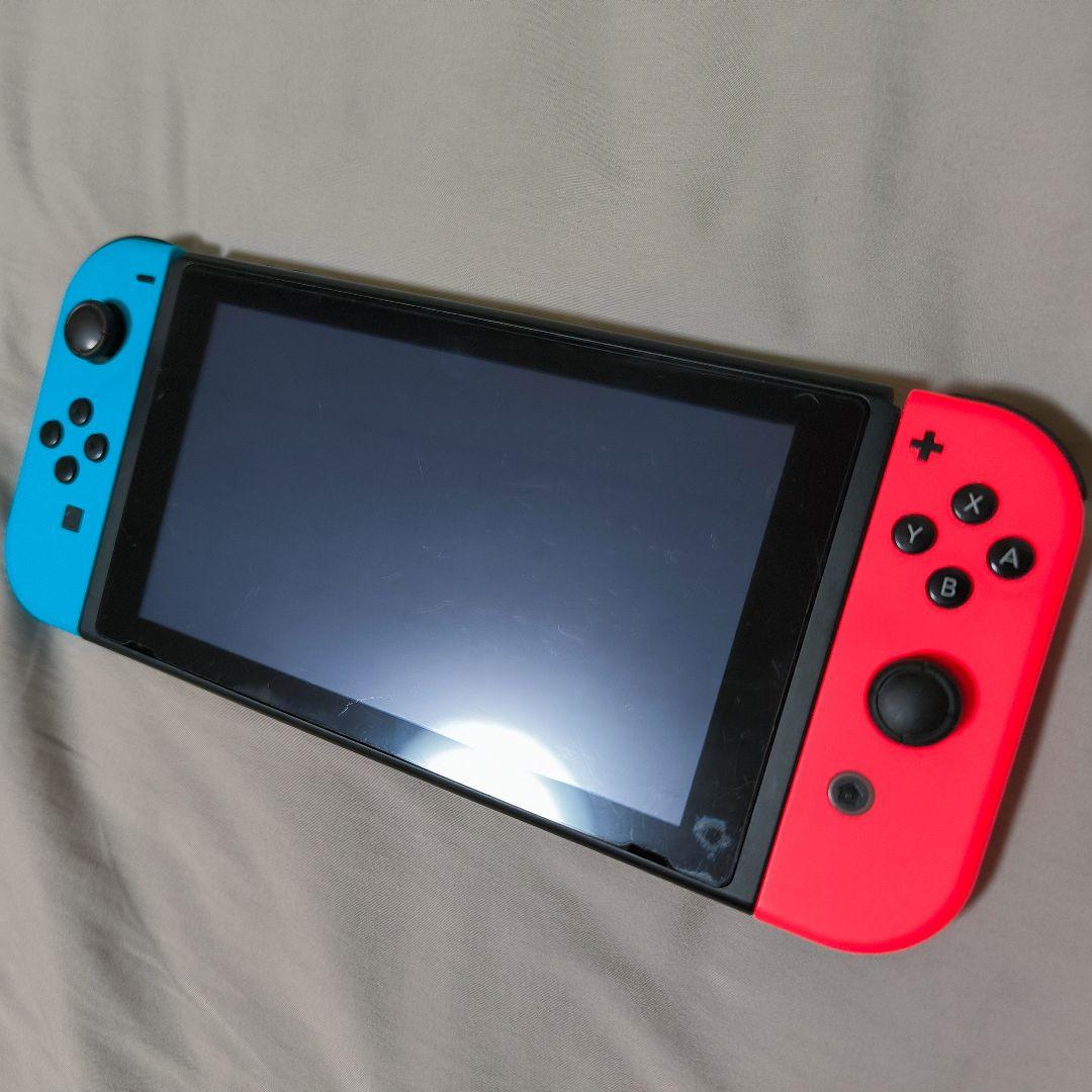 Nintendo switch 本体（箱無し）※コントローラーに不良あり