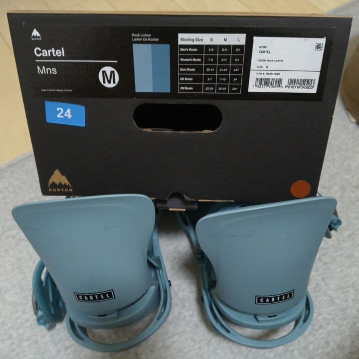 Burton Cartel スノーボードビンディング Mサイズ
