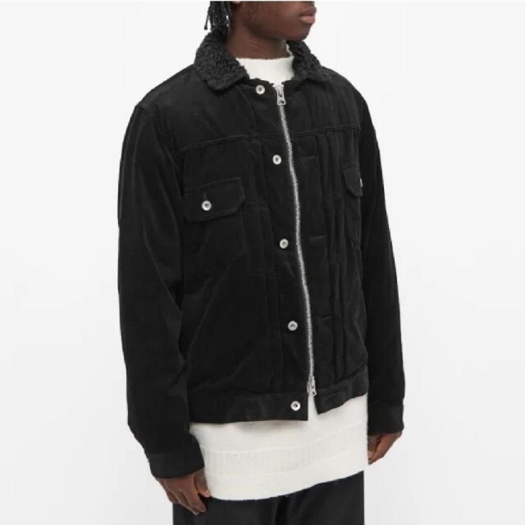 Mash sacai サカイ 21AW コーデュロイ ジャケット ボア