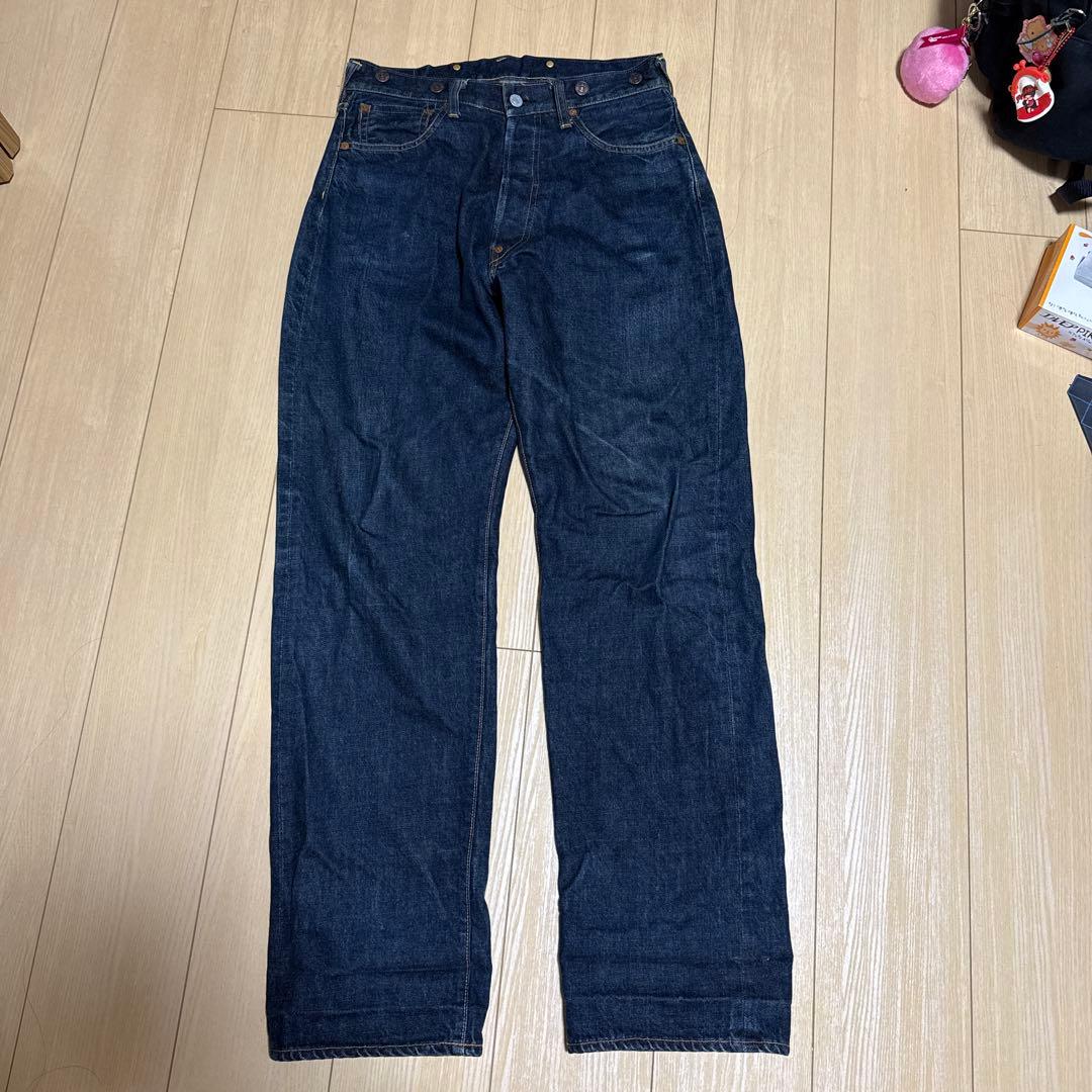 EVISU 2504xx w32L35 シンチバック　デニム　ジーンズ　エヴィス
