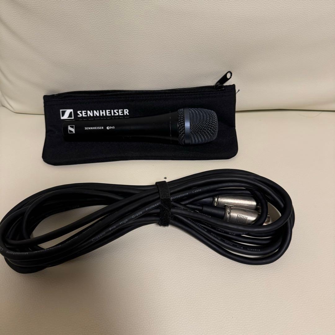 限定セール‼️Sennheiser E945 ダイナミックマイク ほぼ新品