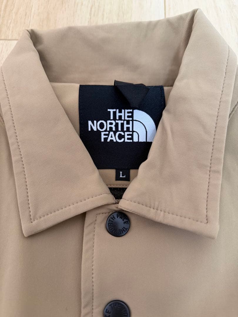 THE NORTH FACE コーチジャケット　 ベージュ　Lサイズ