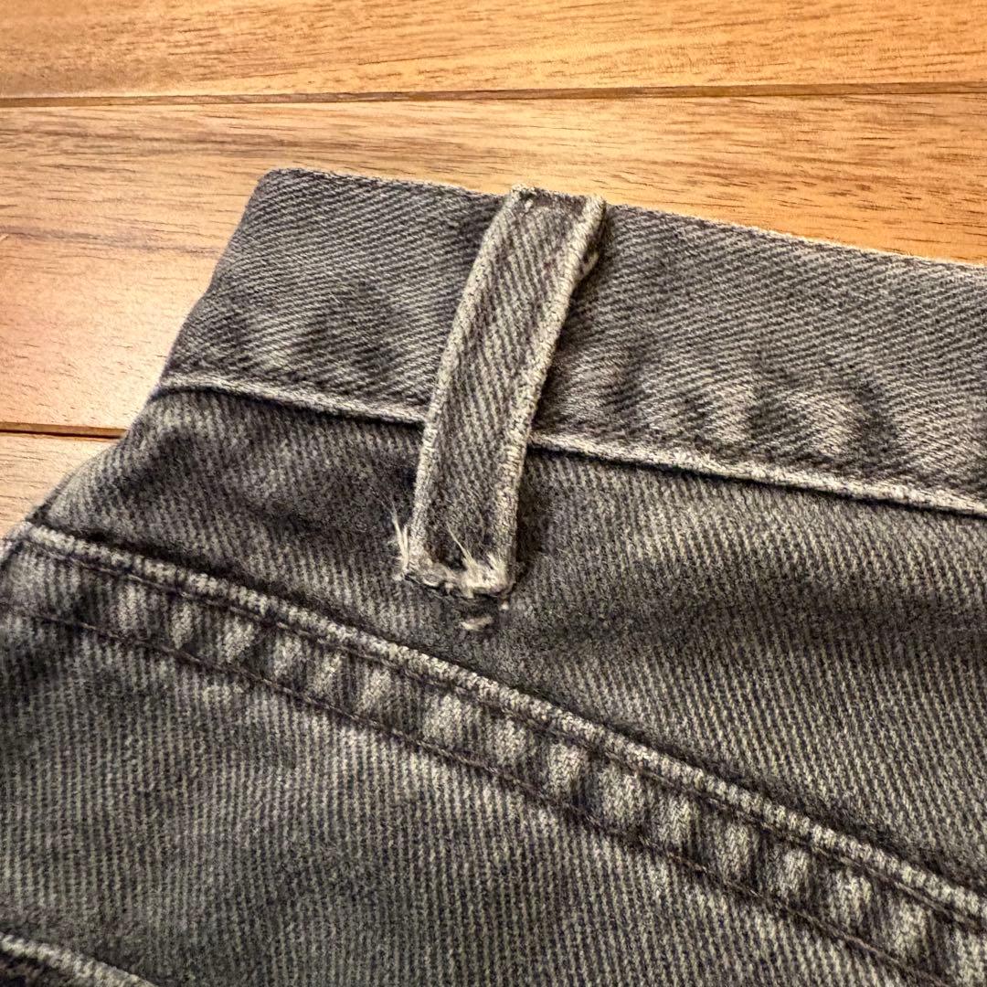 90s LEVI'S 505 ブラックデニム リーバイス 501 W31 後染