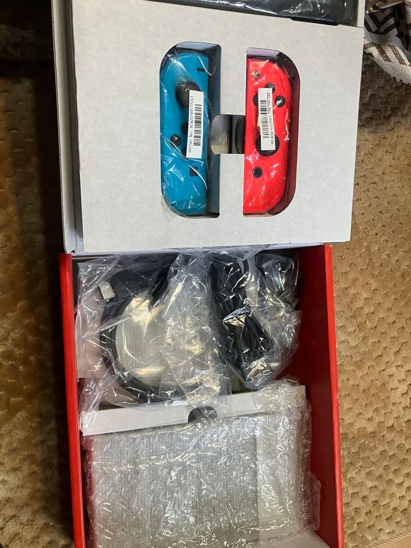 Switch 本体　バッテリー強化版　MicroSD 128GB付