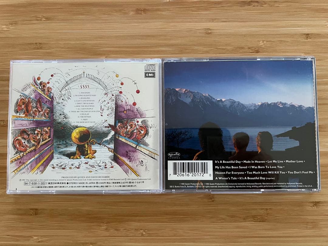 クイーン CD ほぼほぼコンプリートセット 盤面良好 動作確認済み
