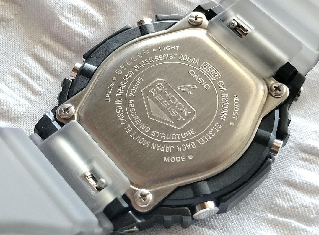 G-SHOCK MIDNIGHT FOGシリーズ GM-S2100MF-1AJF