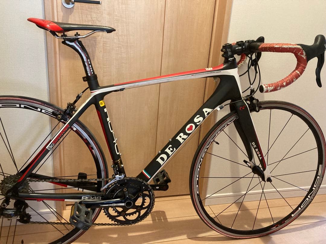 DE ROSA デローザ R848 カーボンロード 室内保管 完成