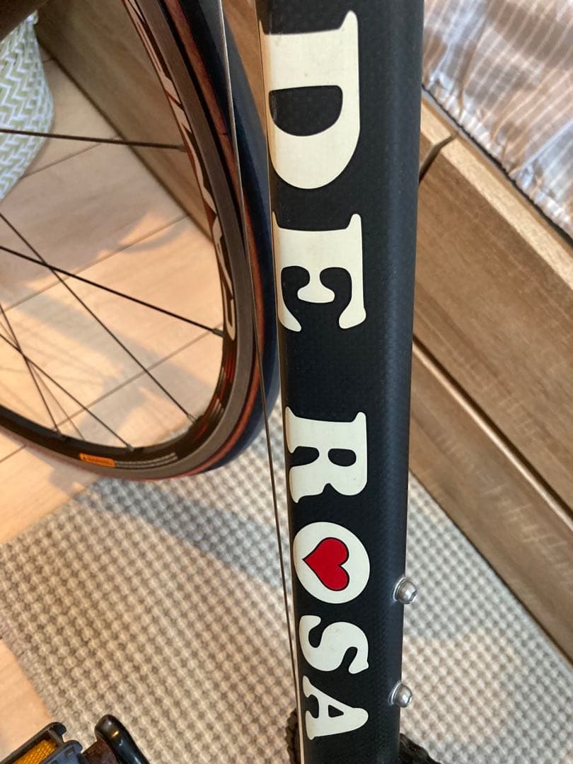 DE ROSA デローザ R848 カーボンロード 室内保管 完成