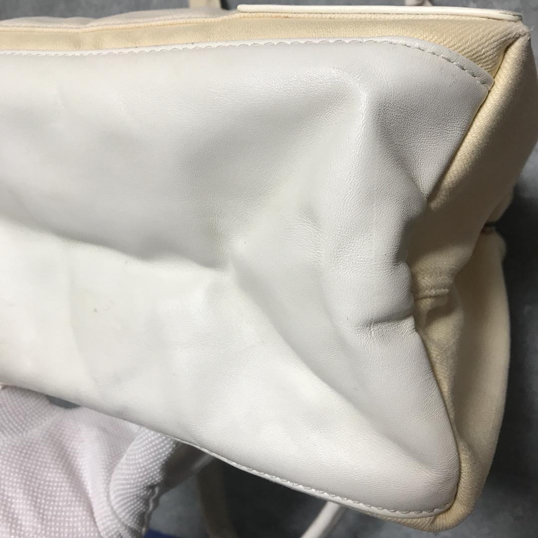 BALENCIAGA ハンドバッグ 339933 ネイビーカバス ポーチ付き