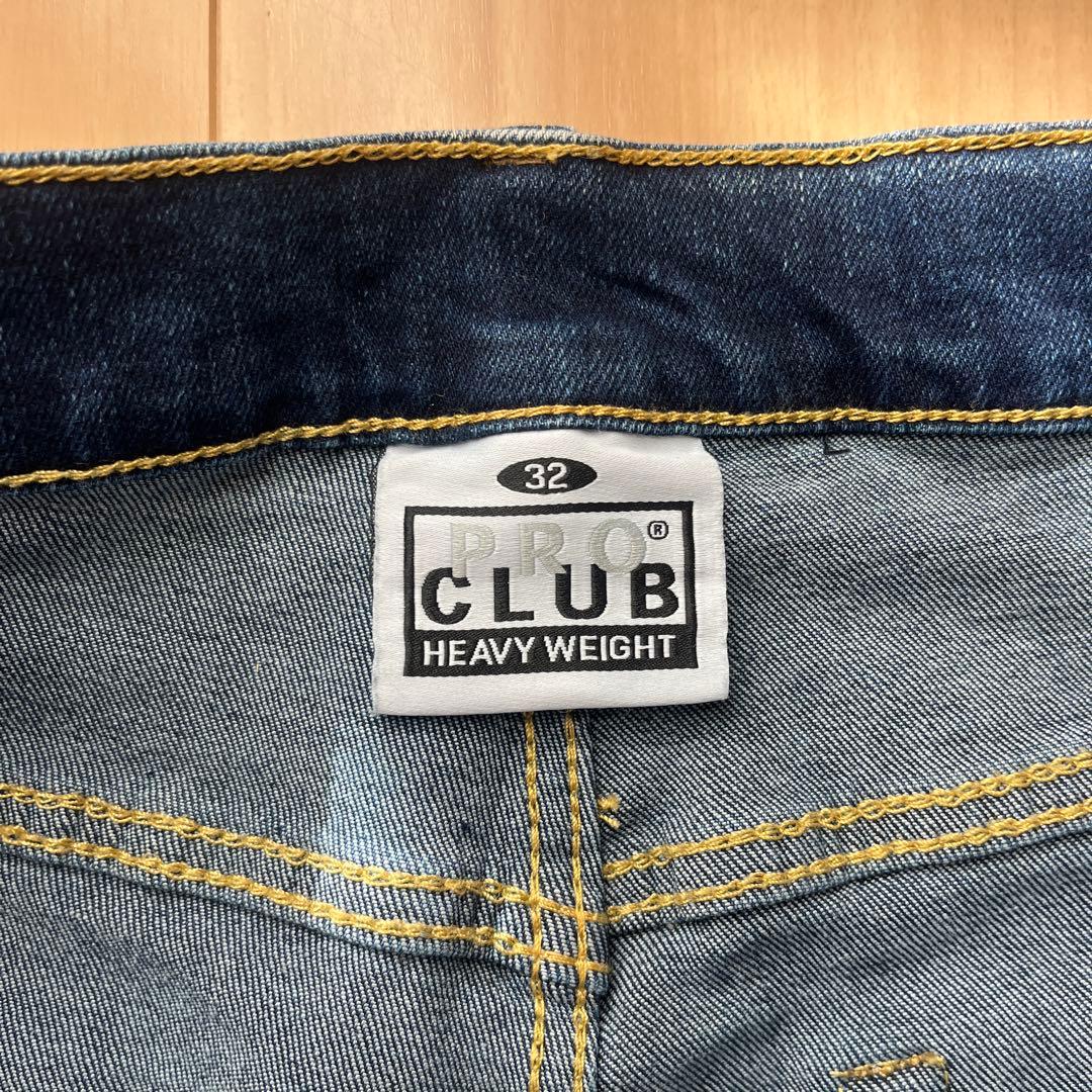 パンツ PROCLUB Heavyweight Baggy Fit Denim Pant