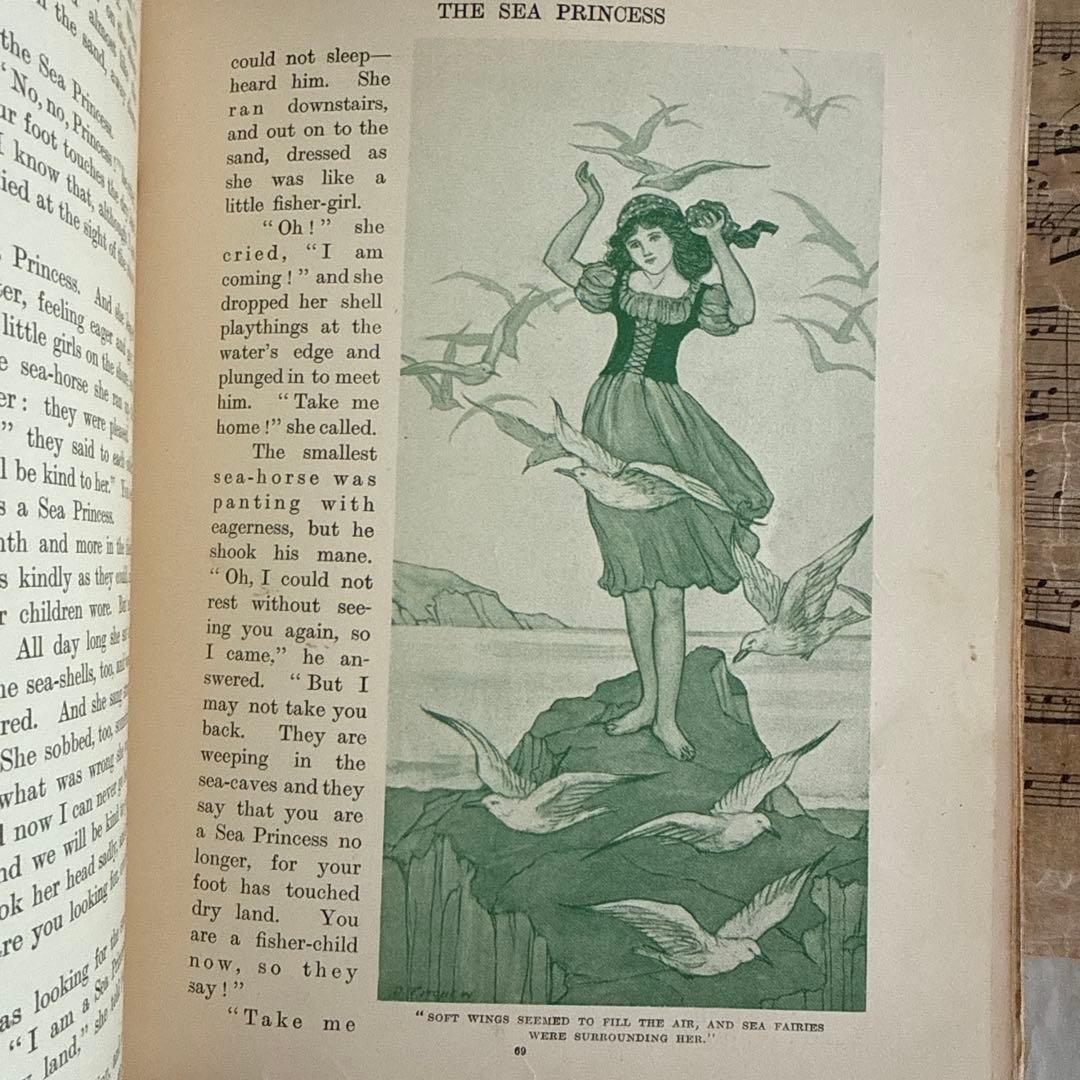 稀少アンティーク美しいヴィクトリアン絵本イギリス洋書　古書ジャンクジャーナル