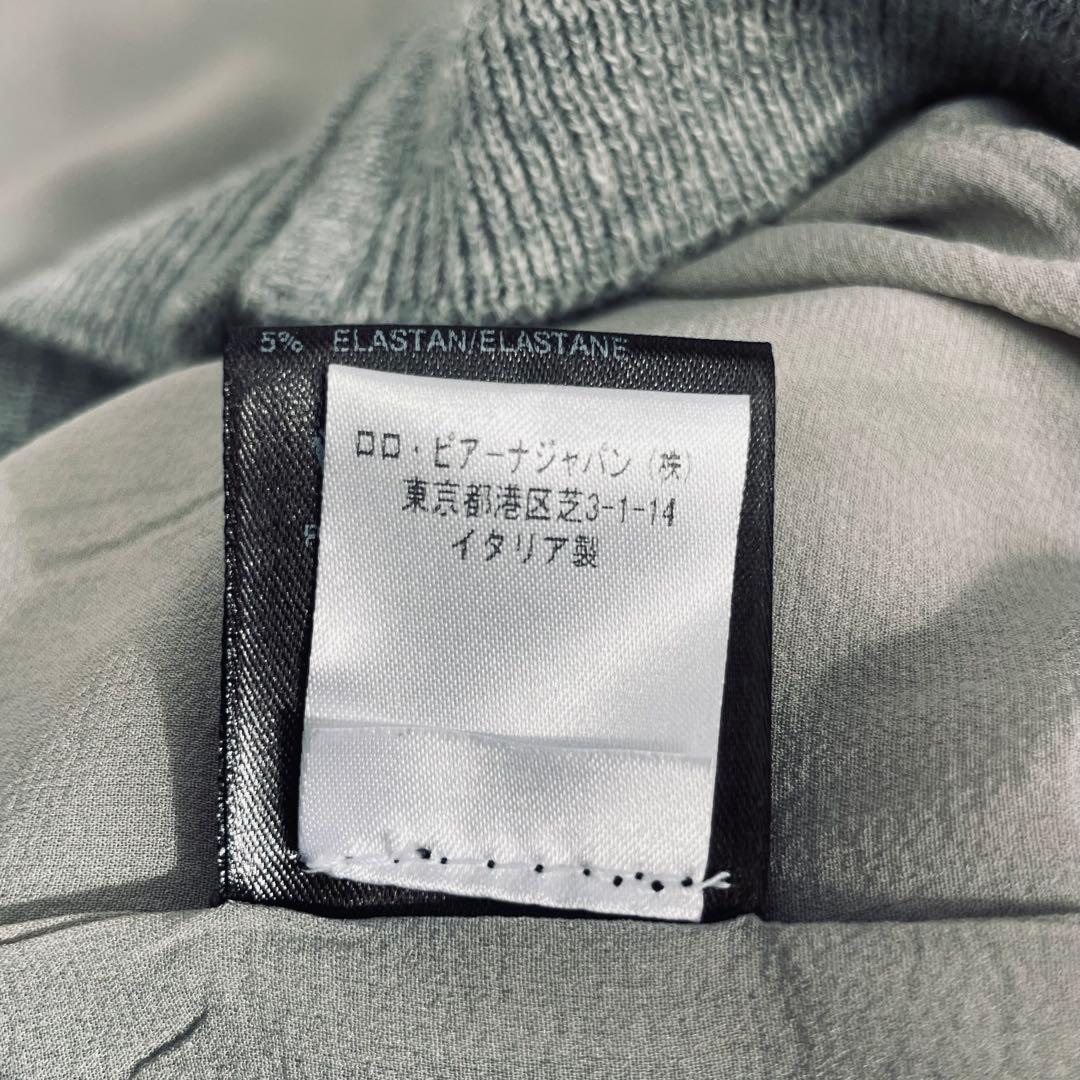 Loropiana/ロロピアーナ、ジレ、ベスト、ニット、ロング、フード付き、38