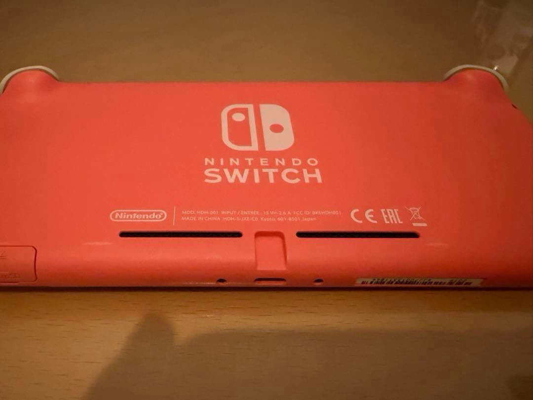 【美品！SALE中！】Switch Lite ピンク 充電器付き