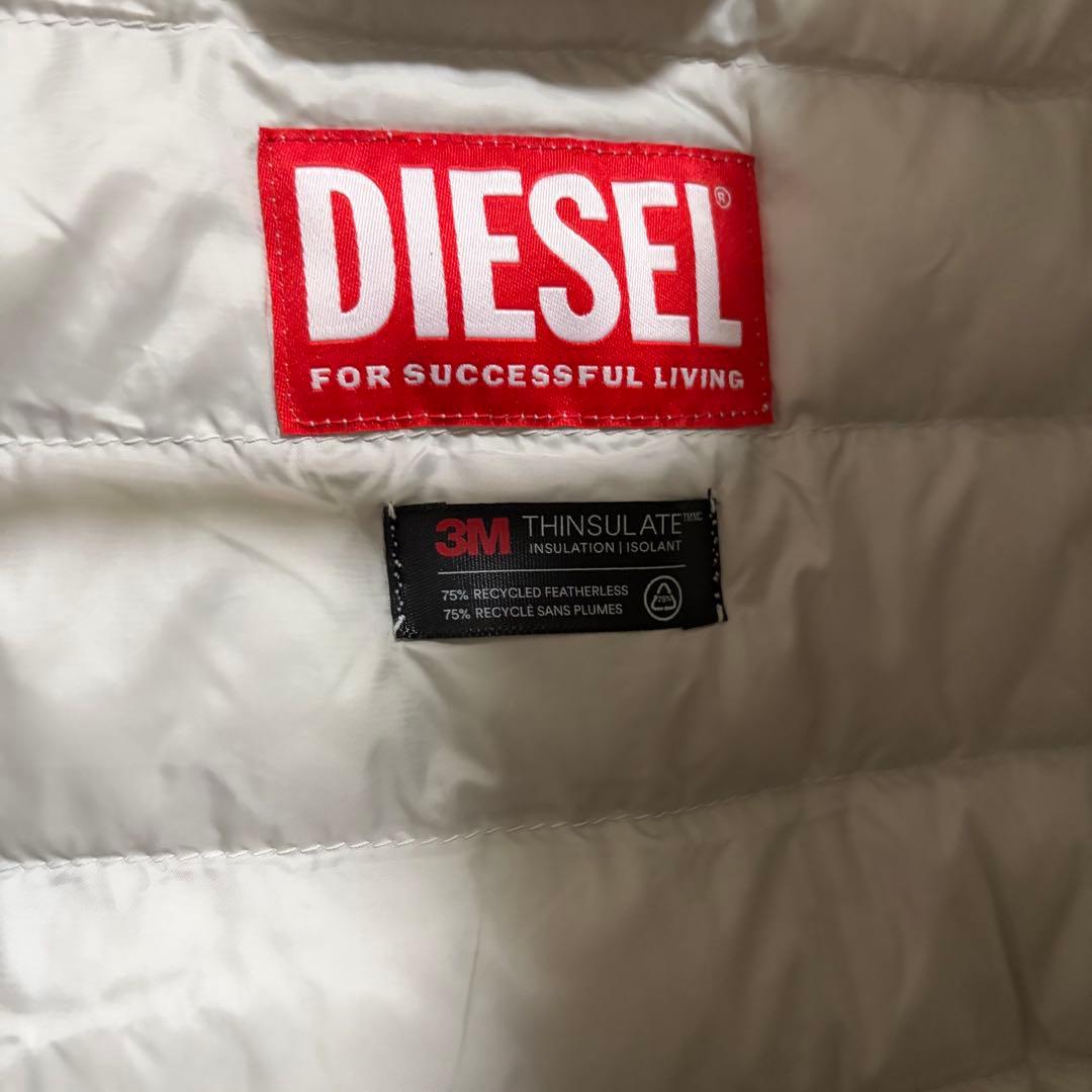 DIESEL ダウンベスト 3M THINSULATE ホワイト