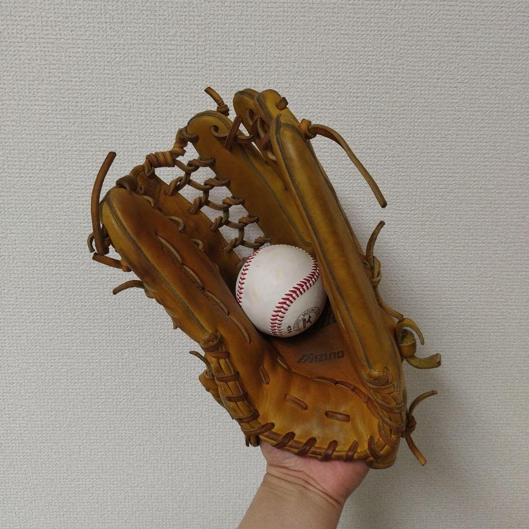 076 ミズノ グローバルエリート イチローモデル 型抜群 軟式 外野手グローブ