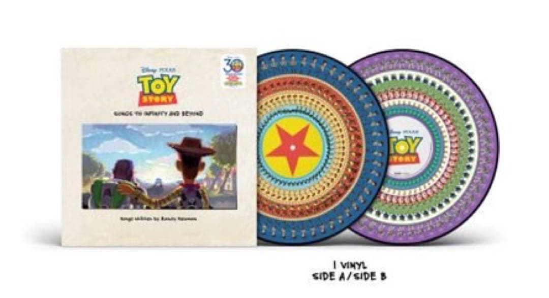 【新品未開封】TOY STORY 30周年 アナログ盤 ピクチャー レコード