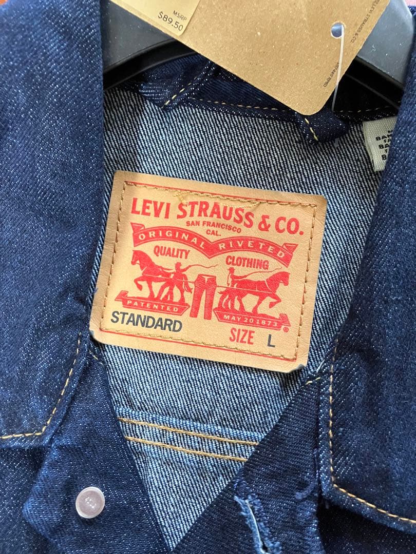 Levi's DENIM TRUCKER JACKET Gジャン L