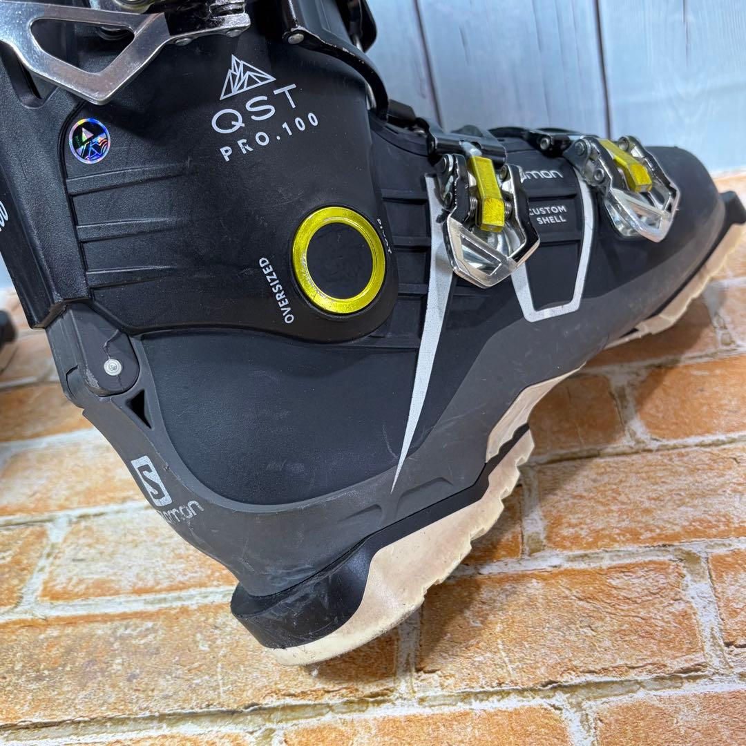 Salomon QST PRO 100 スキー ブーツ 靴 ケース付き