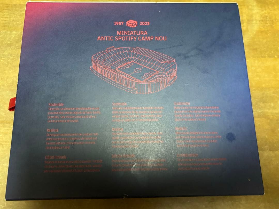 応援グッズ MINIATURA ANTIC SPOTIFY CAMP NOU