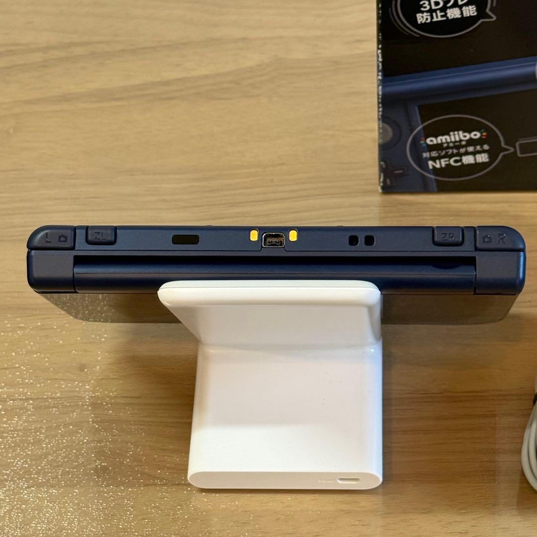 7-060 Newニンテンドー3DS LL メタリックブルー 上IPS