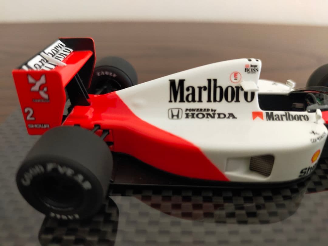 【専用品】アイドロン 1/43 マクラーレンホンダ MP4/6 日本GPベルガー