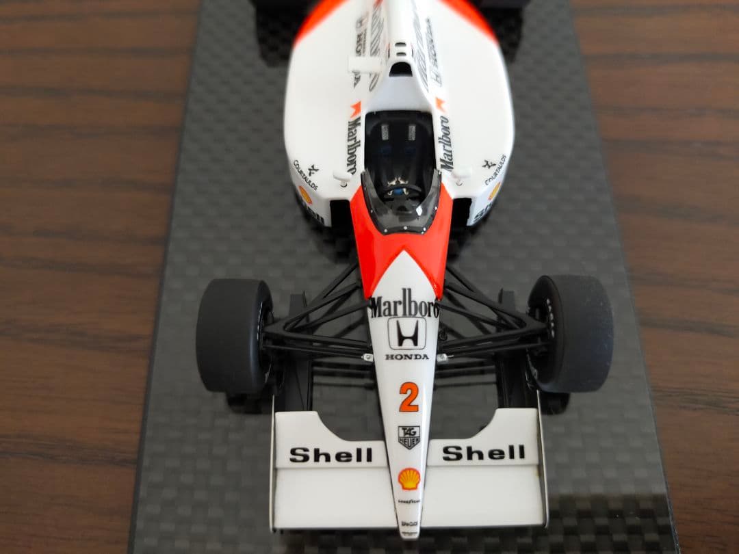 【専用品】アイドロン 1/43 マクラーレンホンダ MP4/6 日本GPベルガー