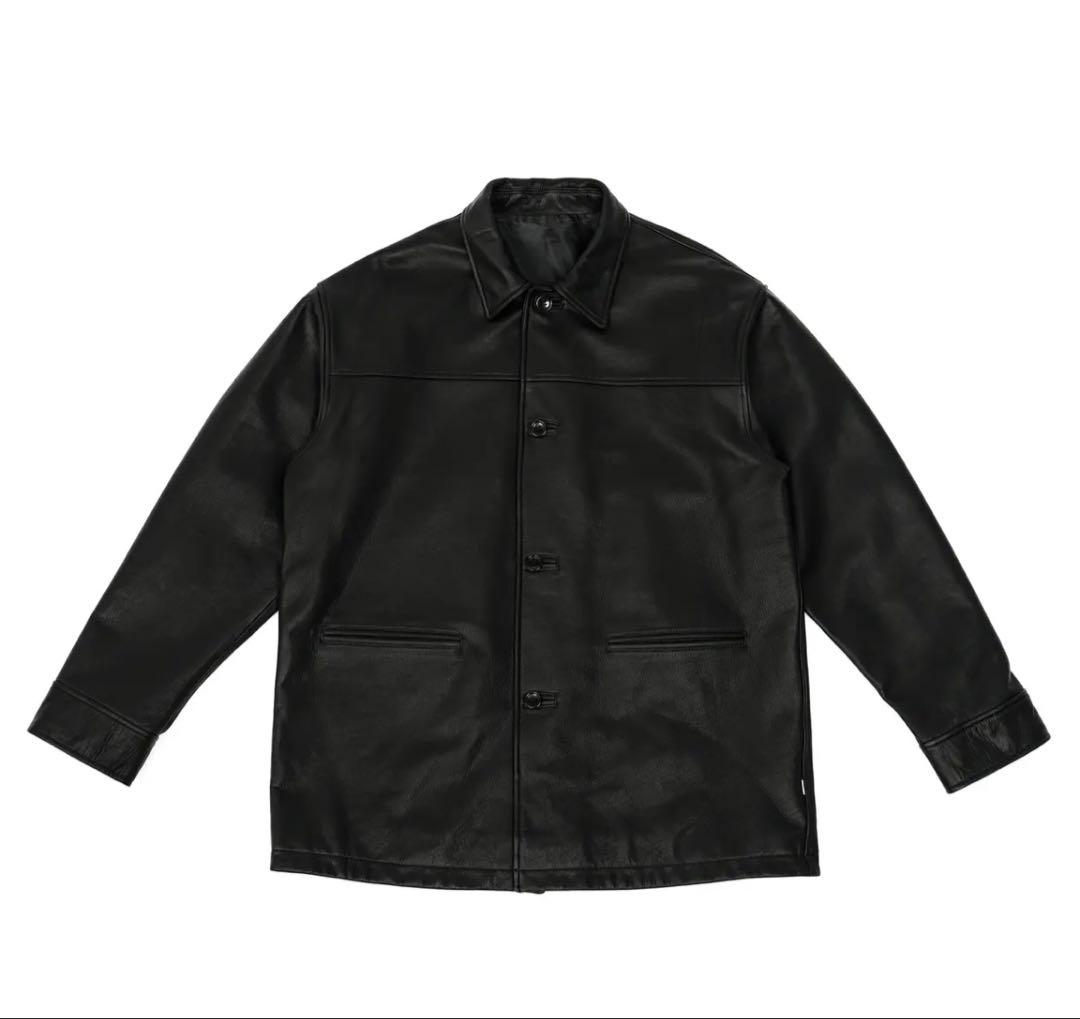 ovy Calf Leather Car Coat カーコート 今週限定値下げ