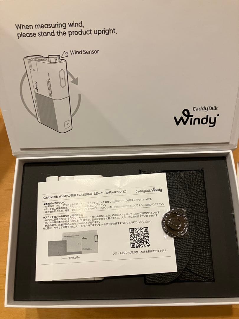 【新品未使用】キャディトーク Caddy Talk Windy レーザー距離計