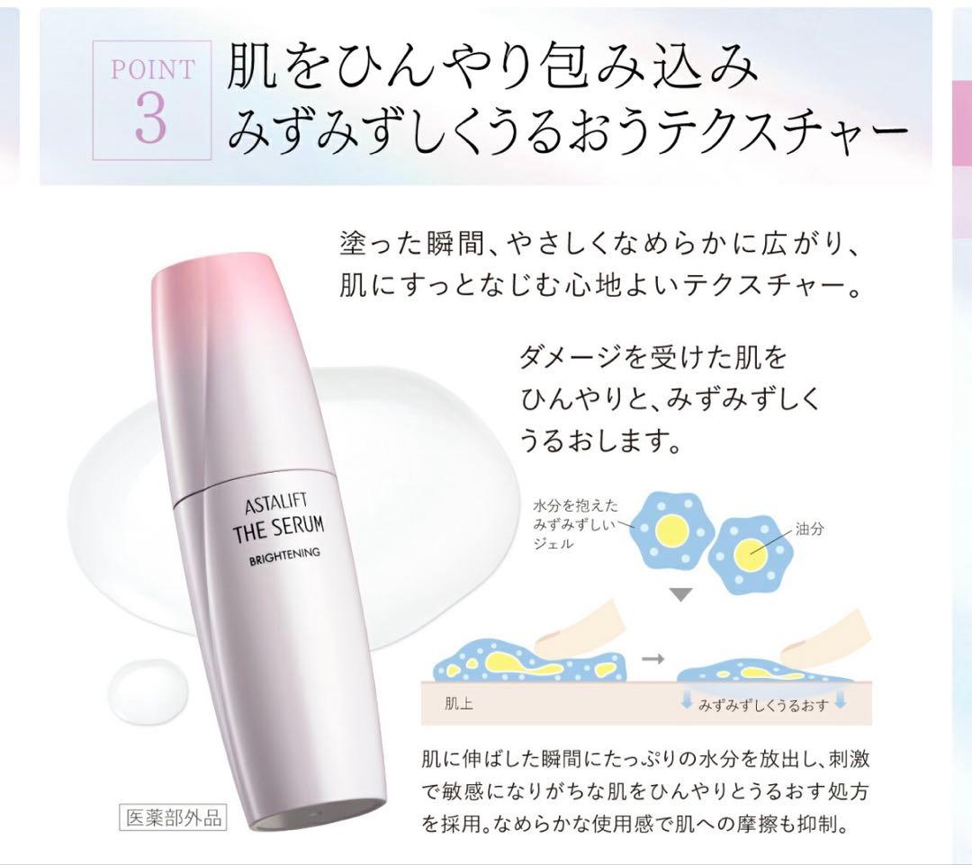 【新品未使用】アスタリフト ザ セラム ブライトニング リフィル40g×2本