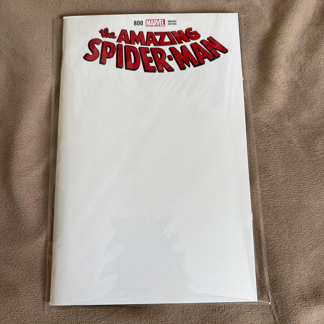 The Amazing Spider-Man #800 ブランクカバー
