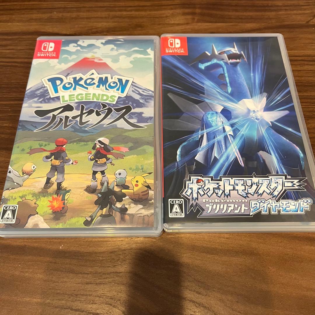 ポケモン レジェンズ アルセウス & ブリリアントダイヤモンド セット