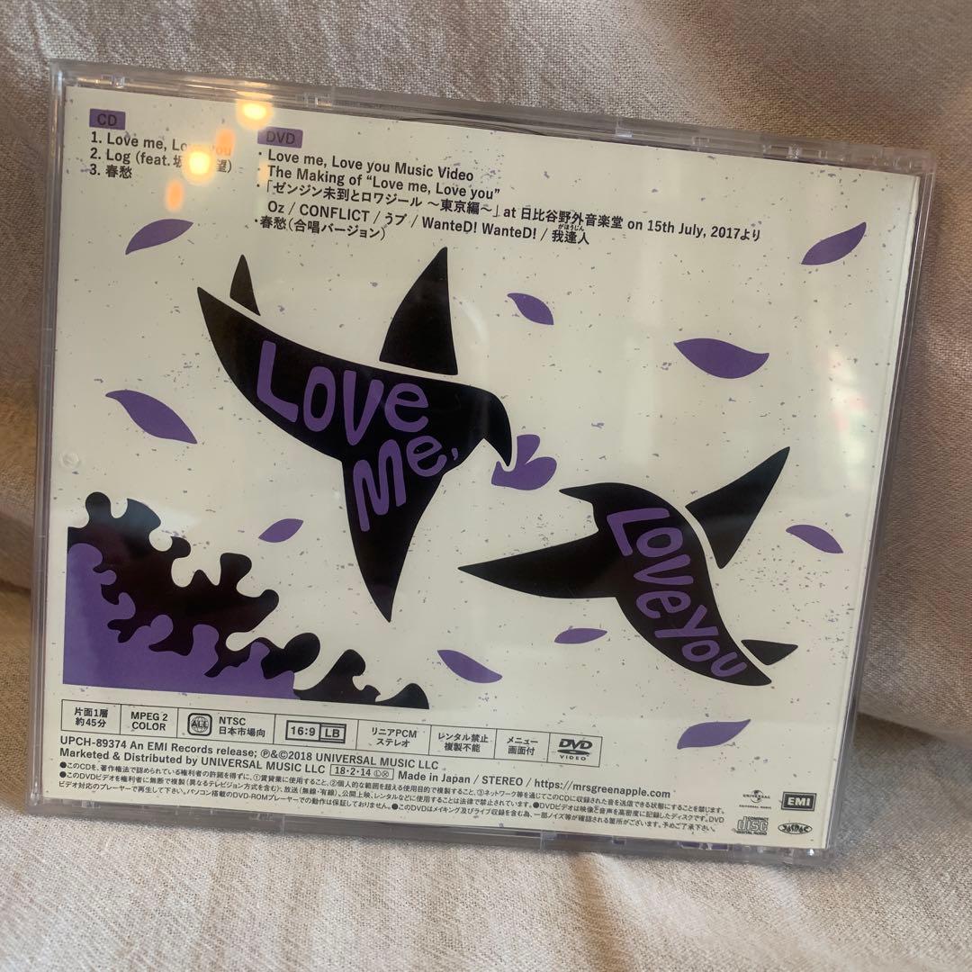 Mrs. GREEN APPLE Love me,Love you 初回限定盤