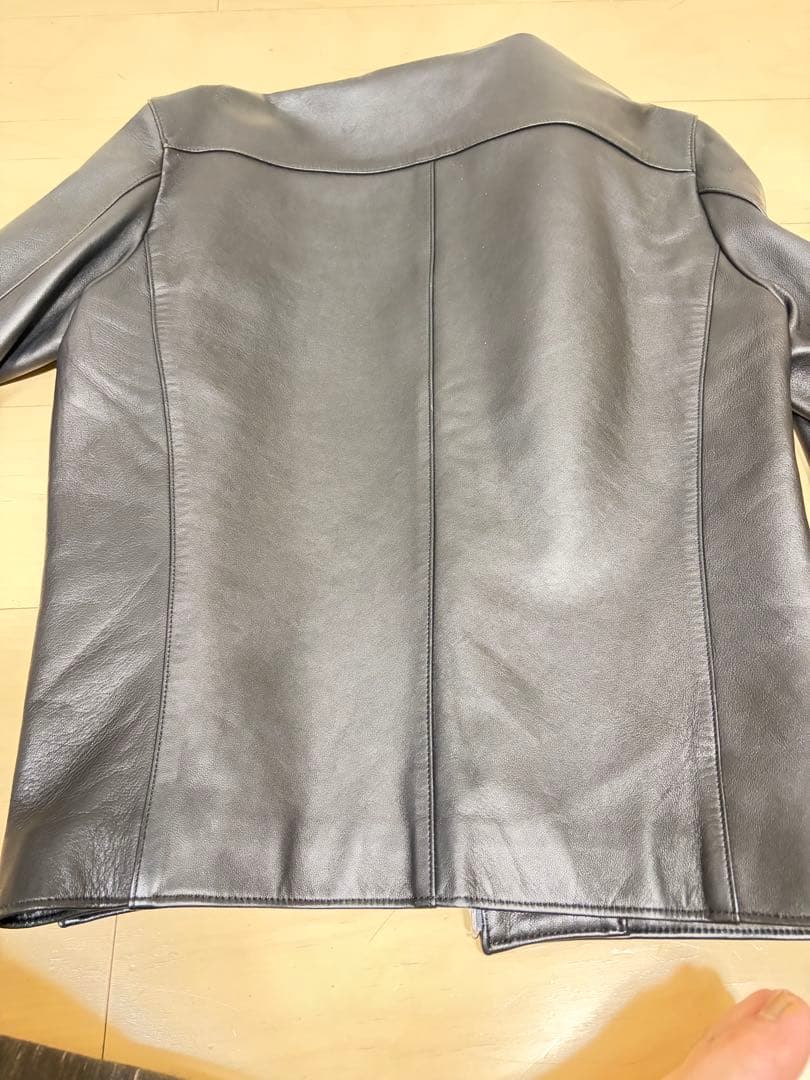 L IDUMメンズシングルライダーズジャケットL size