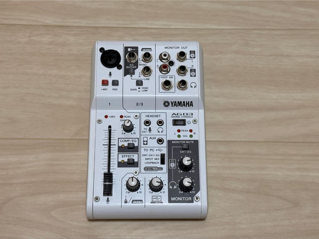 YAMAHA AG03 ヤマハ DJミキサー