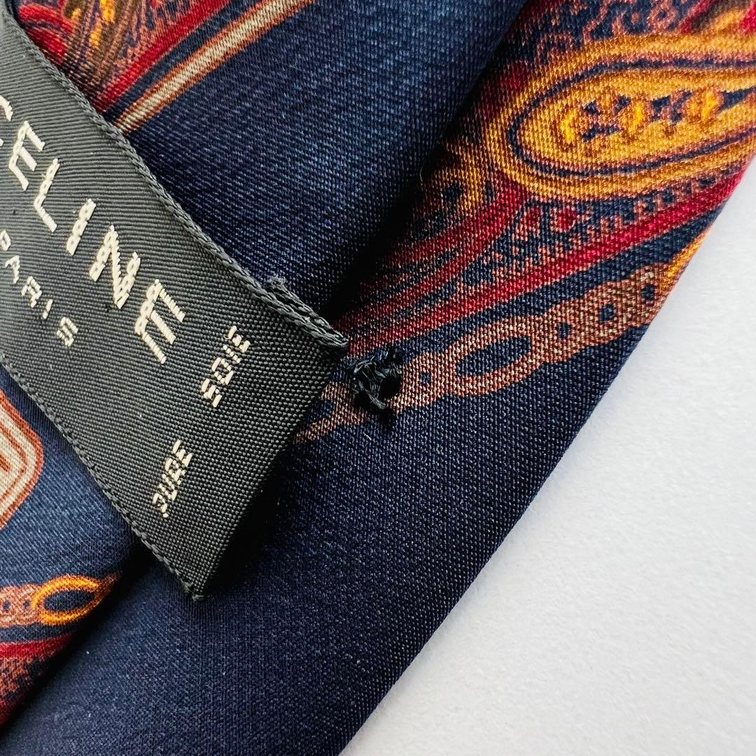 美品　CELINE ネクタイ　ブランド　ビジネス　高級感　おしゃれ　ハイブランド