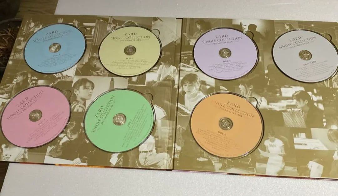邦楽 ZARD SINGLE COLLECTION 20th ANNIVER
