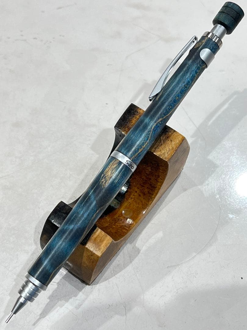 S20 0.5mm +スタビライズドウッド(キルトメイプル)+ノックボタン