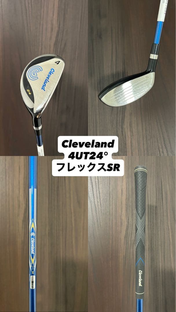 【おしゃれ】　Wilson ゴルフクラブセット　Cleveland MIZUNO