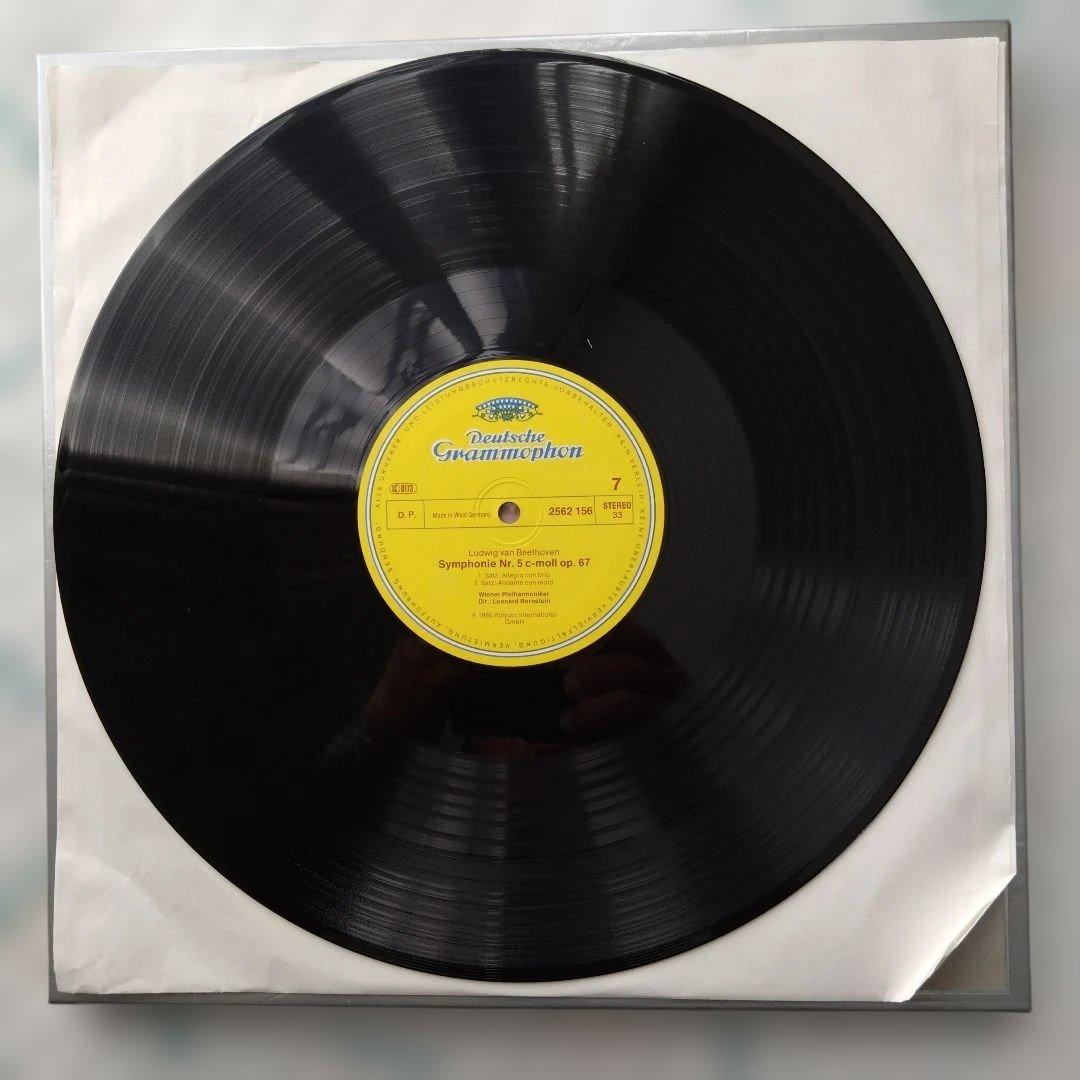 ベートーヴェン交響曲全集独輸入盤LP バーンスタイン指揮、ウィーン・フィル