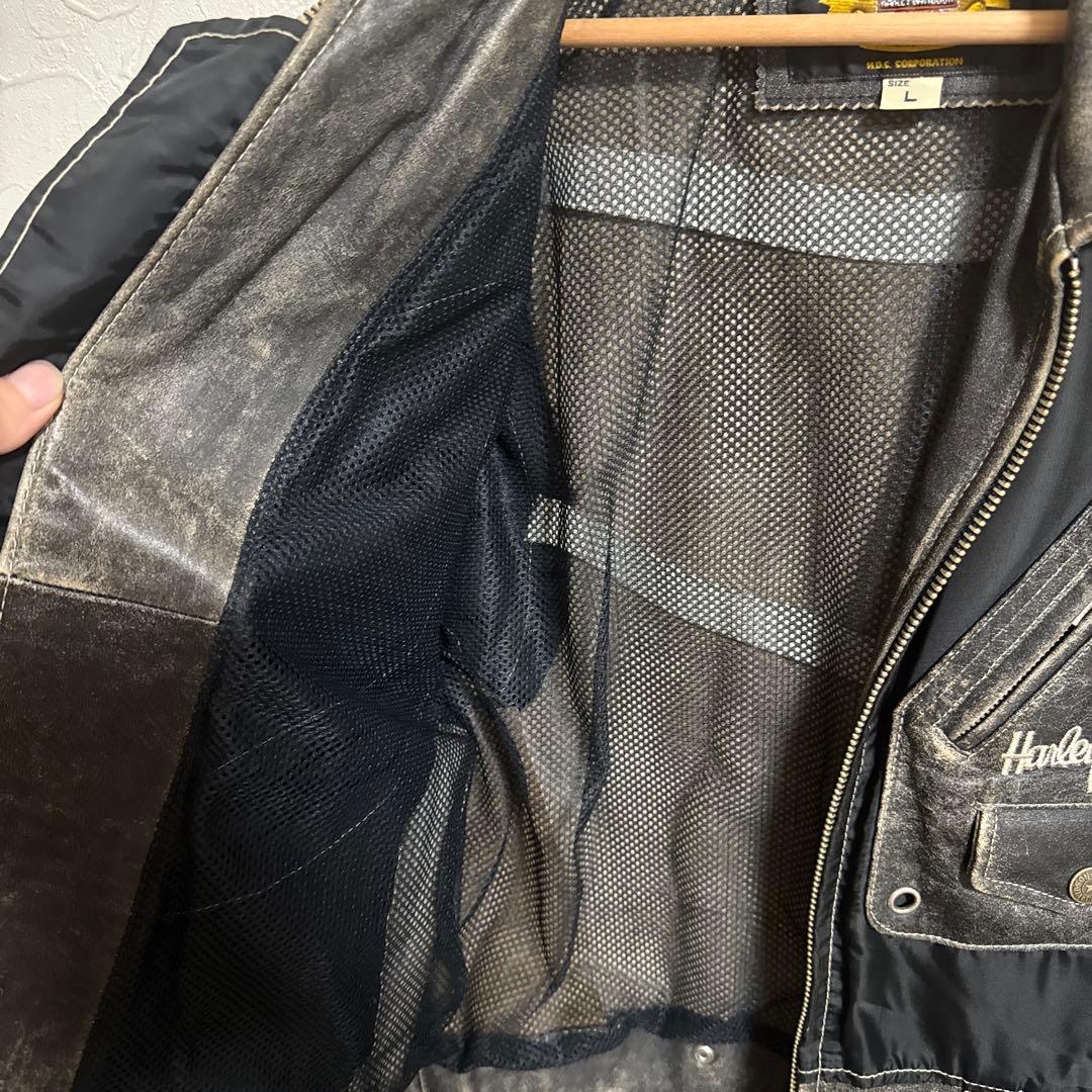 ハギワラ リュウセイ Harley-Davidson レザージャケット