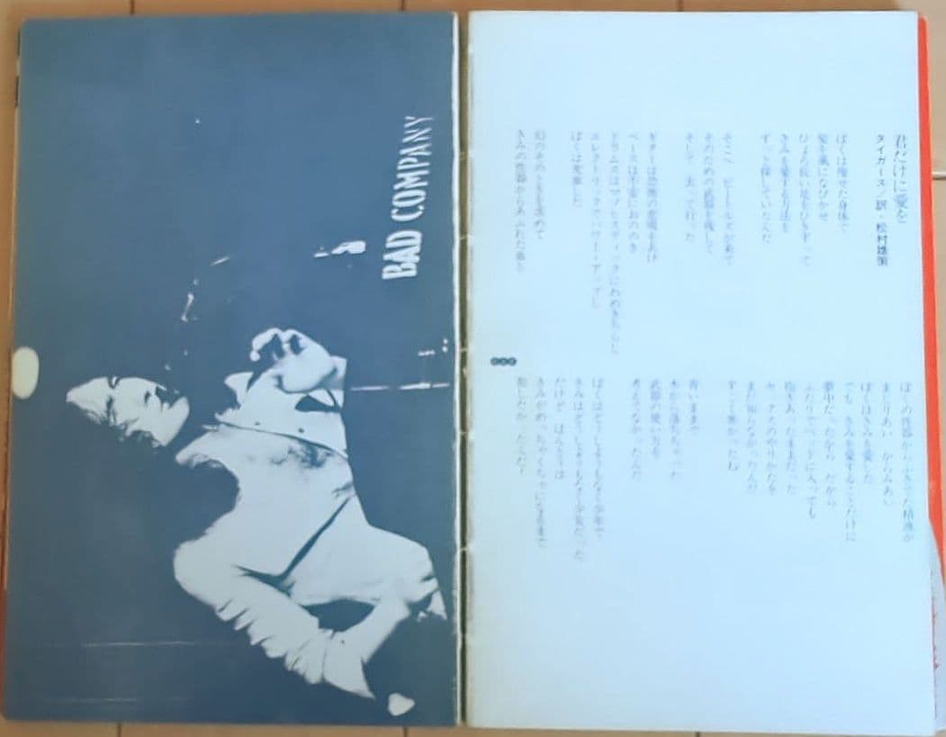 70年代ロック洋楽中古本 ロッキングオン ロック訳詩集 世紀末解體新書 岩谷宏著
