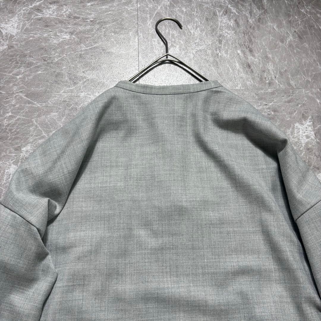 美品✨mizuiroind ミズイロインド　ロングワンピース　グレー