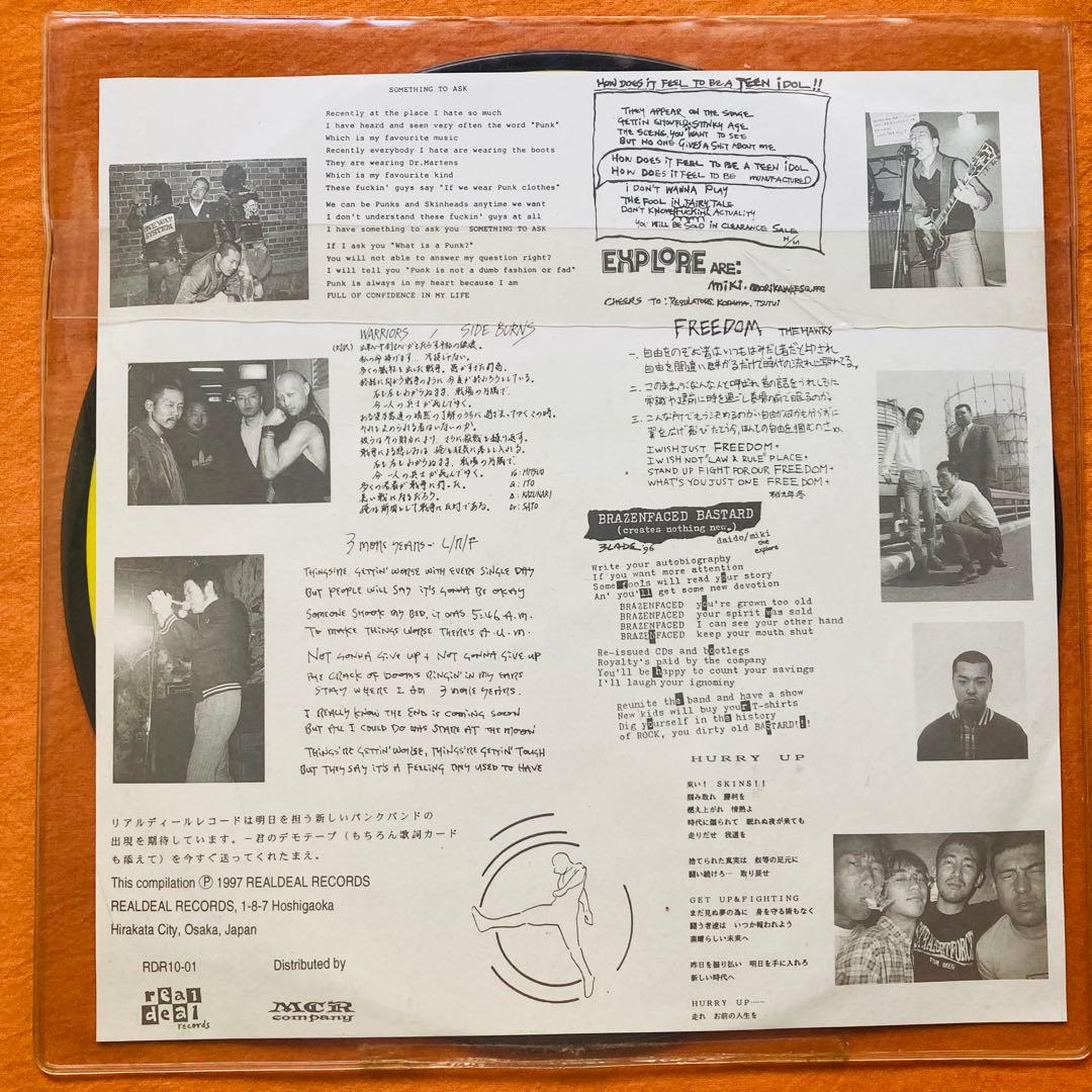 LP盤 SKINHEADS 4枚　/ パンク