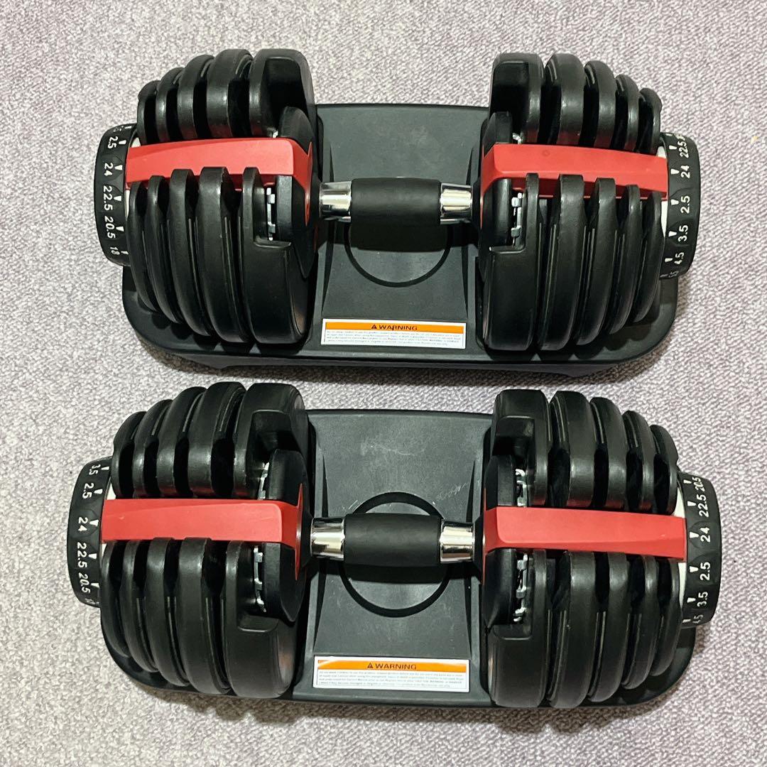 天*!様 DUMBBELL 可変式ダンベル 2.5〜24kg ①