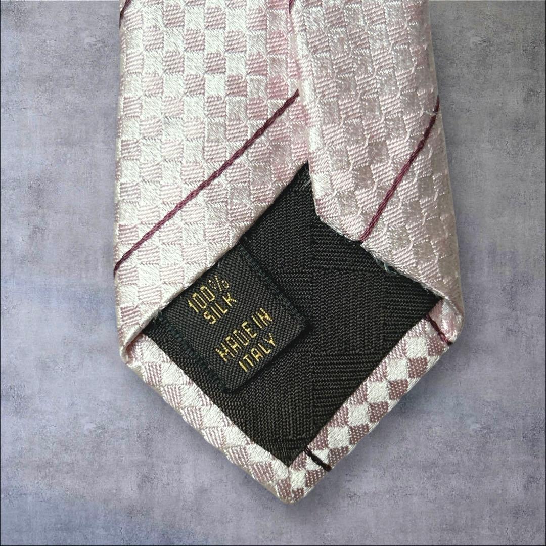 美品　LOUIS VUITTON マイクロダミエ　LV ピンク　クリーニング済み