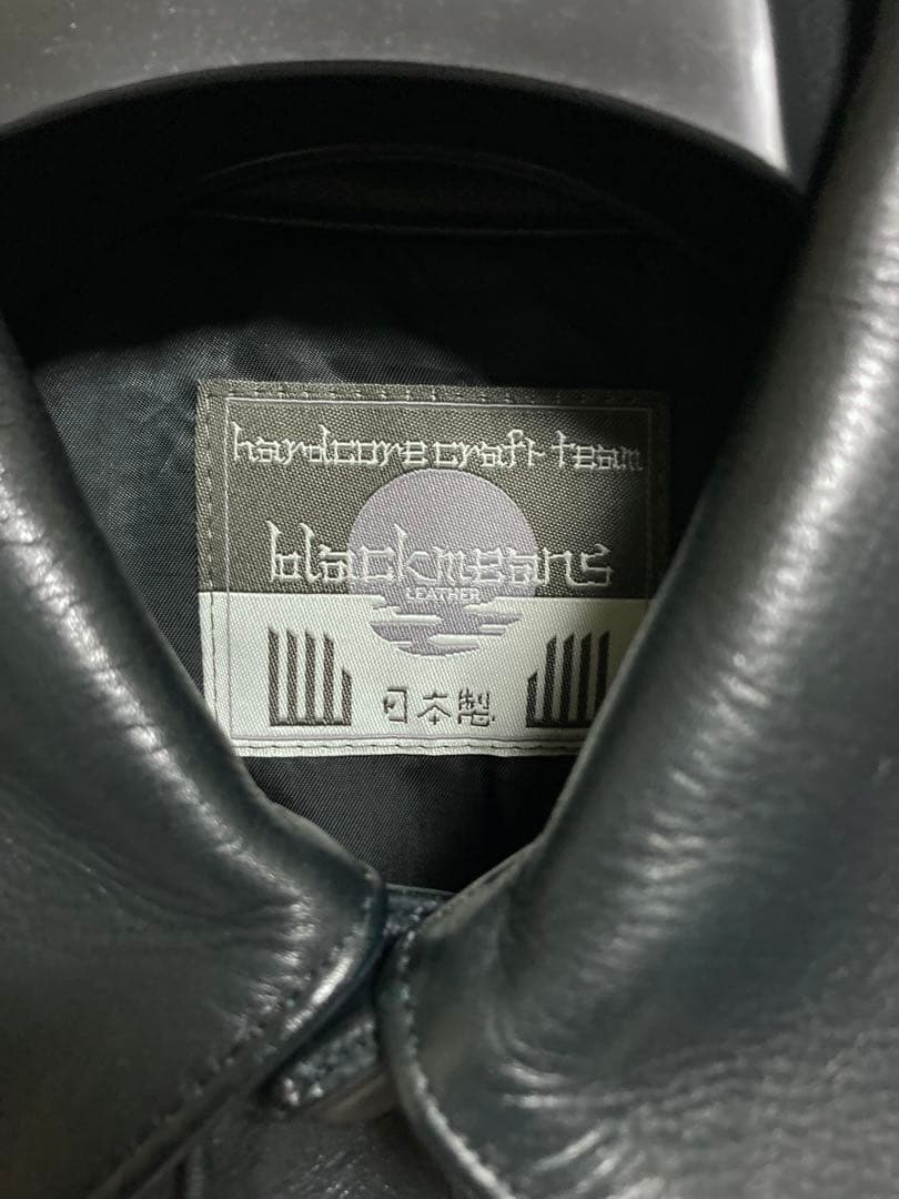 美品　blackmeans レザー　トラッカージャケット　サイズ3