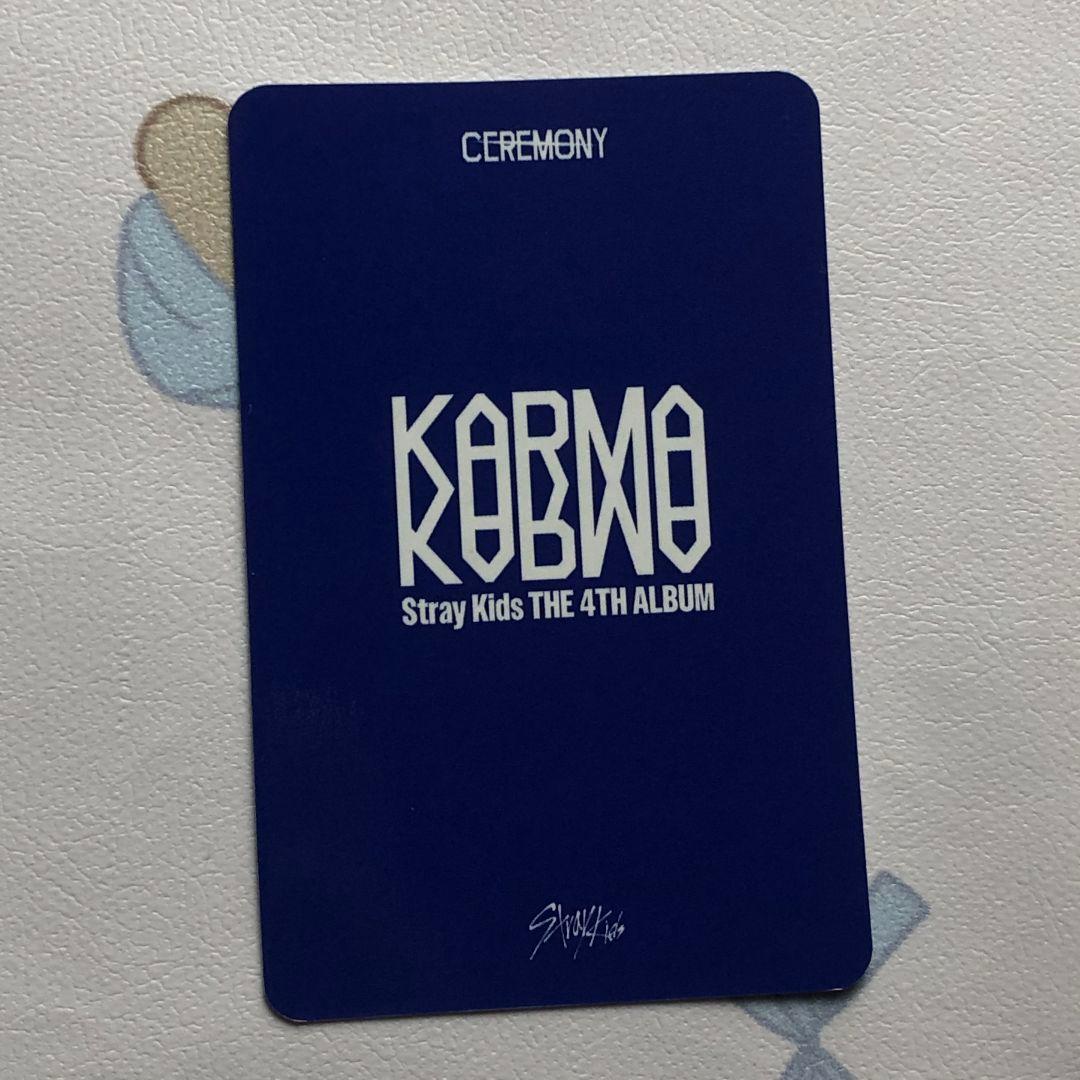 Straykids 事前収録 ヒョンジン KARMA 韓国 サノク トレカ