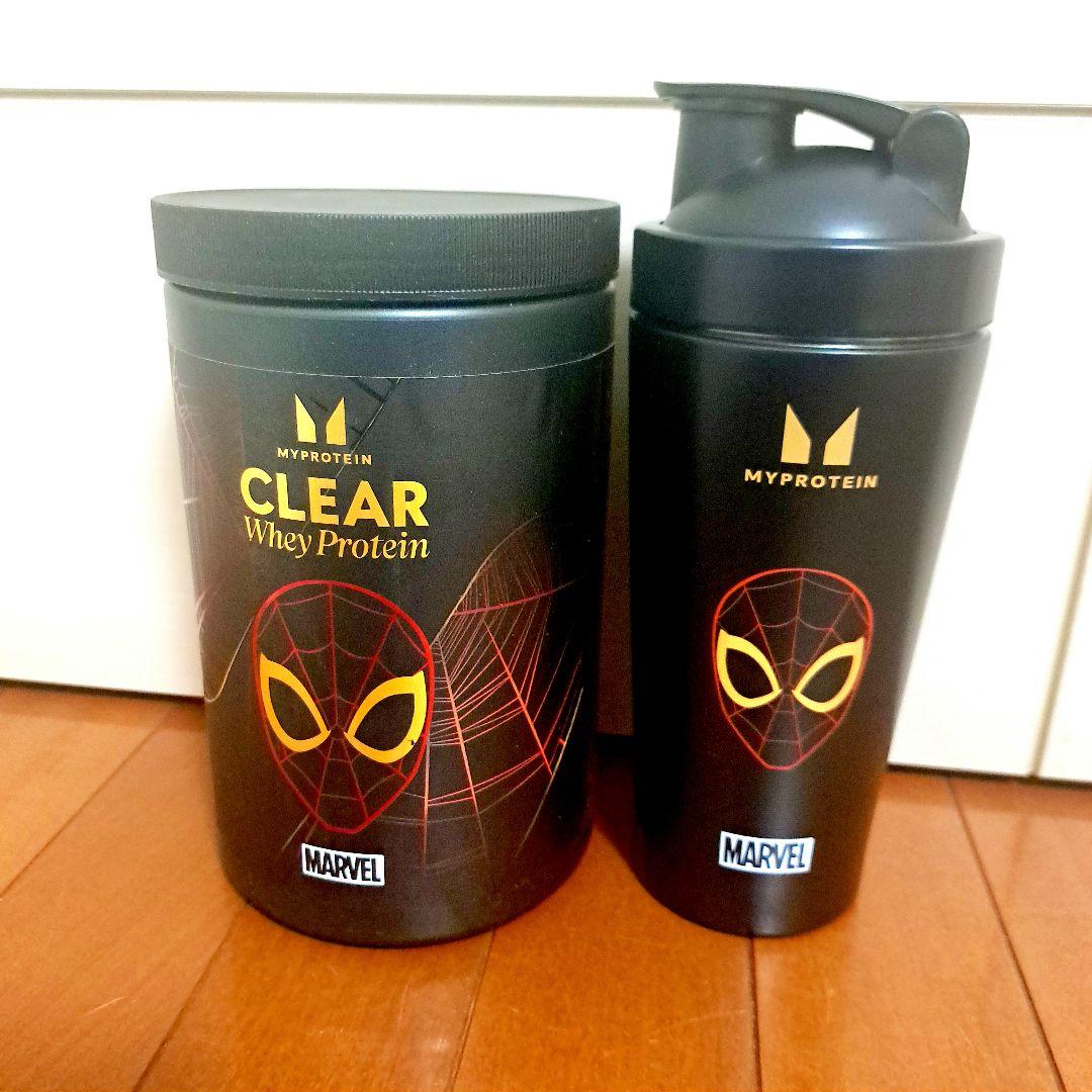 マイプロテイン MARVEL コラボセット(クリアホエイプロテイン/シェイカー)